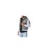 Mens Fleece Lined Jacket Charcoal Fabric-1