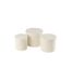 Lot de 3 Boîtes de Rangement Rondes Vaughn 27cm Blanc-1