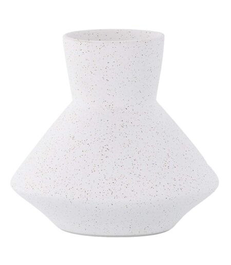 Vase Design Rellis 22cm Blanc