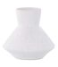 Vase Design Rellis 22cm Blanc-1