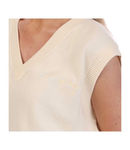 Débardeur Swimming Man Femme Beige Off White