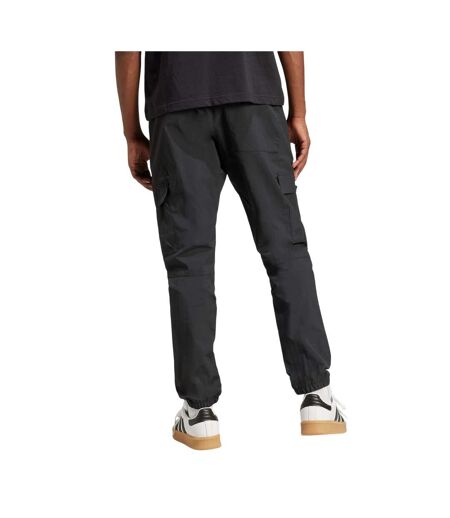Mens Originals Woven Cargo Trousers Black Adidas
