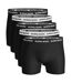 5 Pack Mens Cotton Stretch Boxers Soft Everyday Underwear Shorts-1