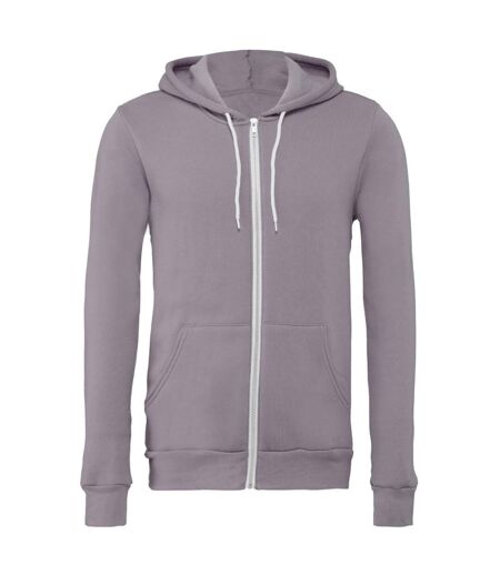 Canvas Unisex Zip-up Polycotton Fleece Hooded Sweatshirt / Hoodie () - UTBC1337