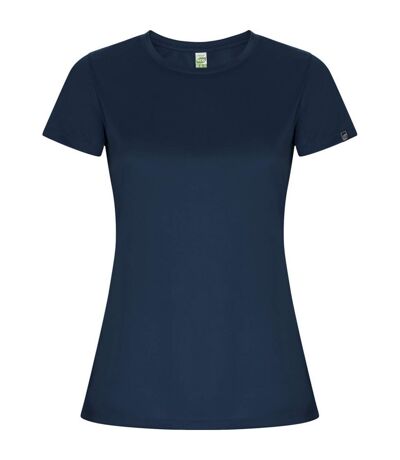 Womens/ladies imola sports t-shirt navy blue Roly