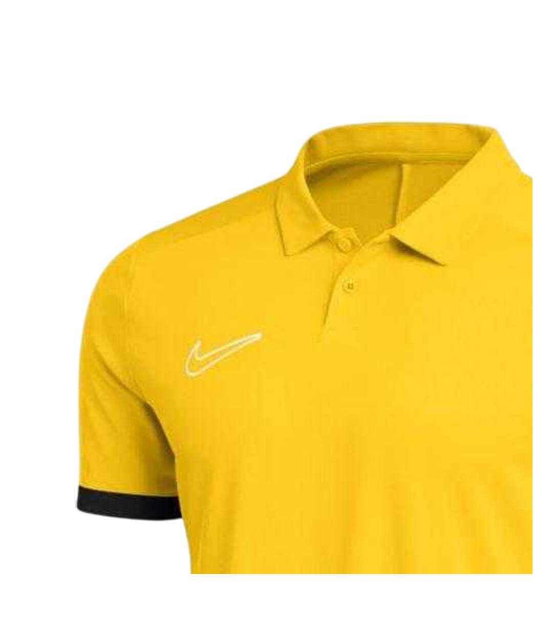 Mens Academy Dri-fit Polo Shirt Yellow Nike-3