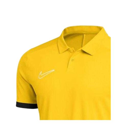 Mens Academy Dri-fit Polo Shirt Yellow Nike