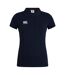 Womens/ladies Waimak Polo Shirt Navy Canterbury-2