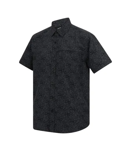 Chemise Motif/style Texturé Mindano Homme Gris Clair Regatta