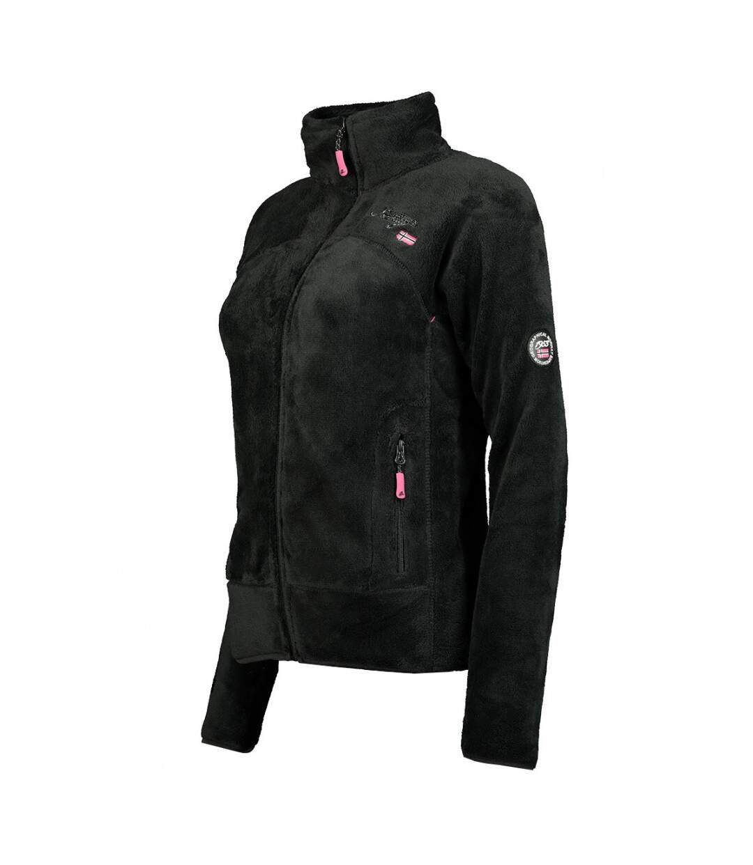 Veste polaire Noir femme geographical Norway Upaline