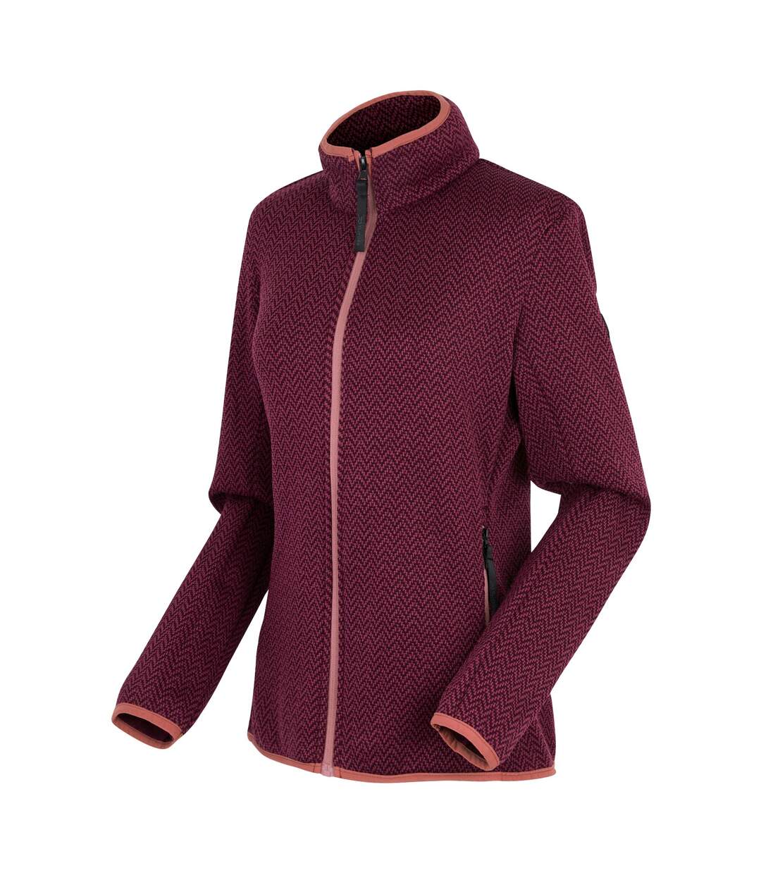 Veste Polaire Elzie Femme Rouge Sombre Bordeaux Regatta-4