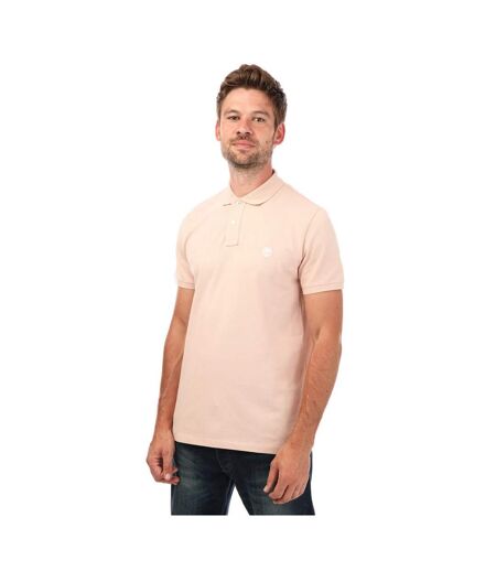 Polo manches courtes miller river homme rose Timberland