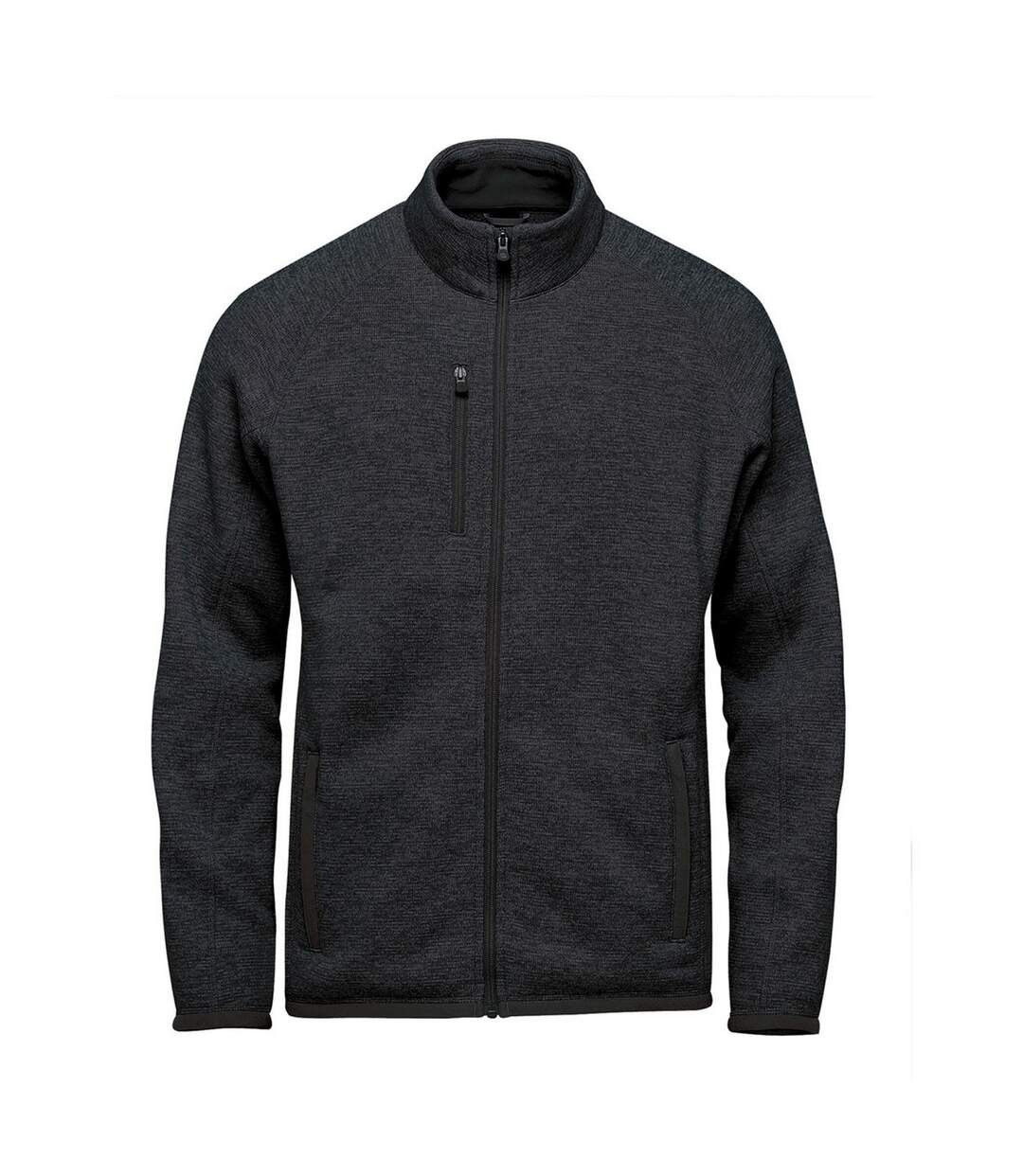 Veste polaire avalante homme noir chiné Stormtech-1