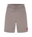 Mens Fleece Sweat Shorts Brown Hugo-2