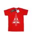 Disney - T-shirt FROZEN CHRISTMAS TREE - Femme (Rouge) - UTBI24687-1