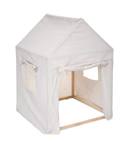 Maison Déco Enfant Pin & Toile 116cm Beige