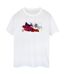 Disney - T-shirt BIG HERO BAYMAX HIRO BRIDGE - Femme (Blanc) - UTBI15561-1