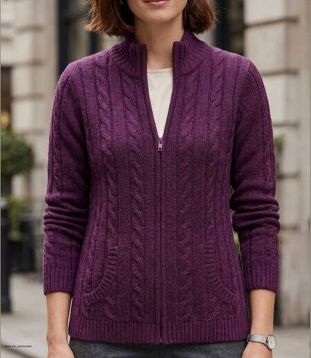 Cardigan avec laine SUZY1