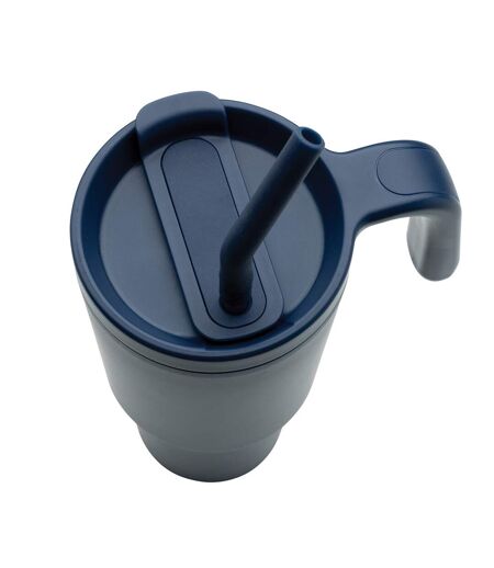 Graphic 360 recycled stainless steel 900ml tumbler one size navy XD Collection