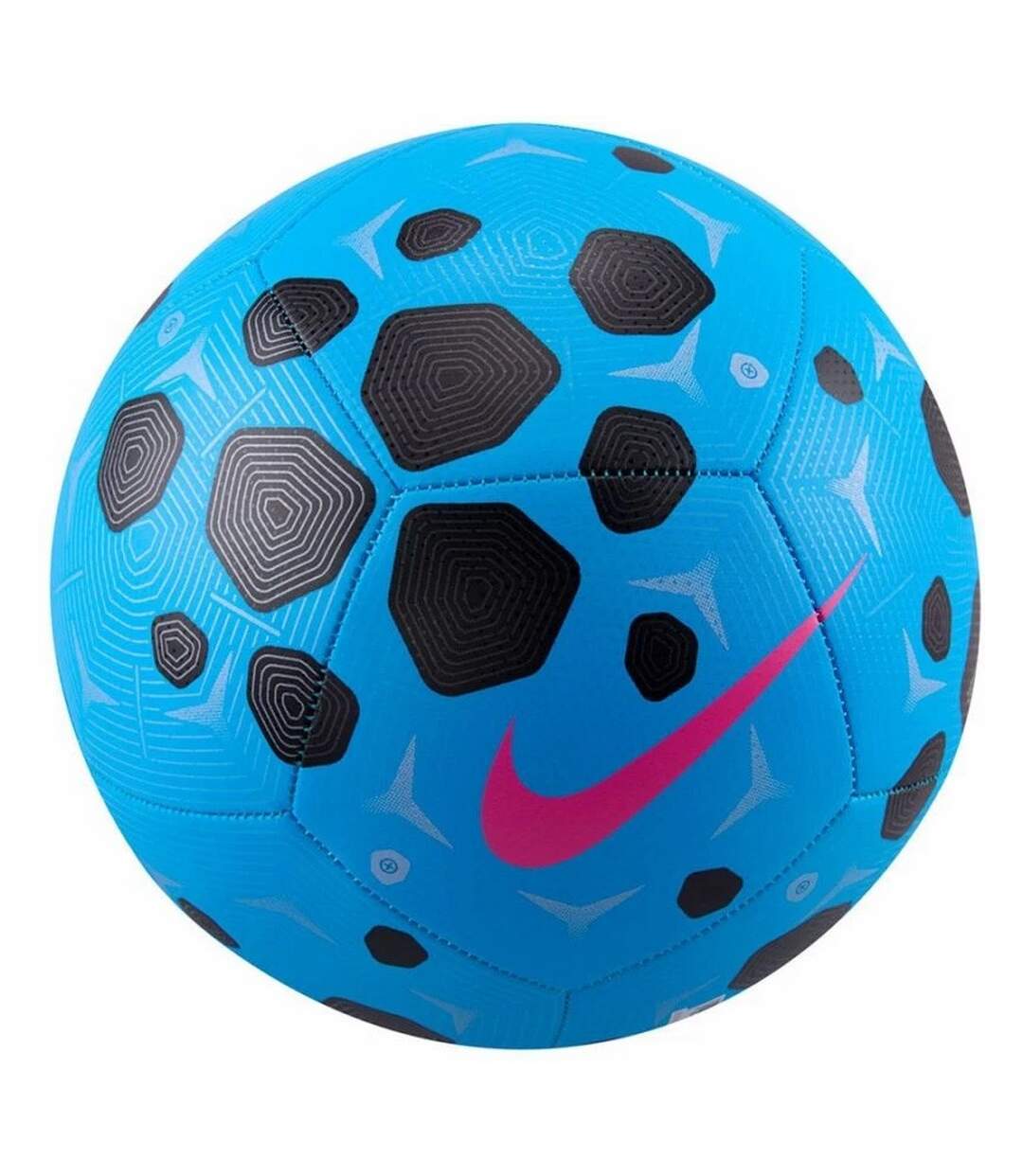 Ballon De Foot Motif/style Hexagone Géométrique Pitch Team Taille 5 Bleu Nike-2