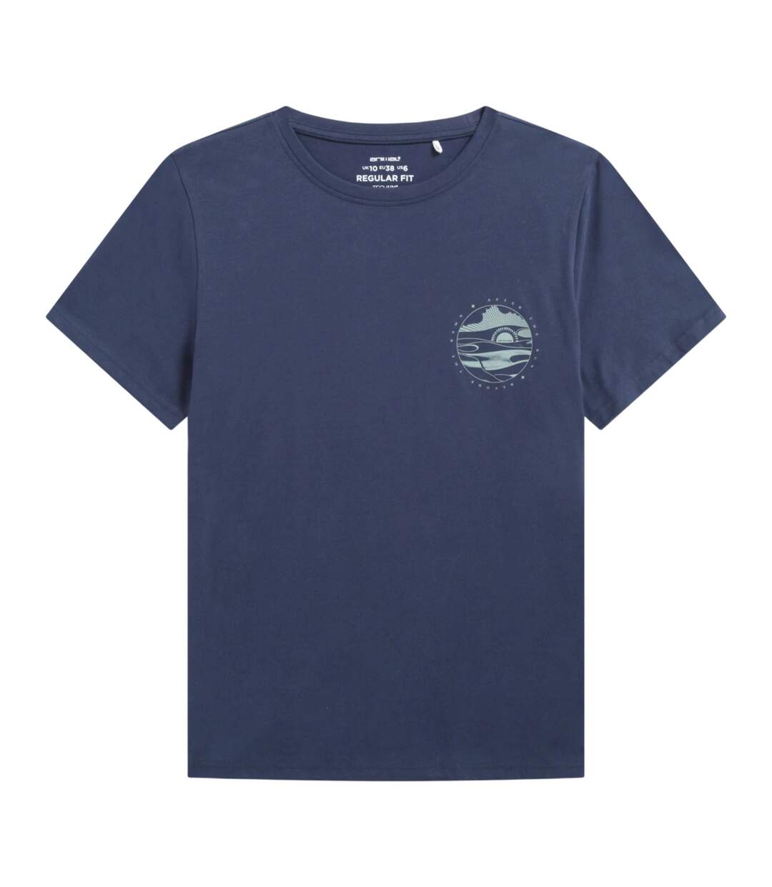 T-shirt Graphique Carina Femme Bleu Foncé Animal-2