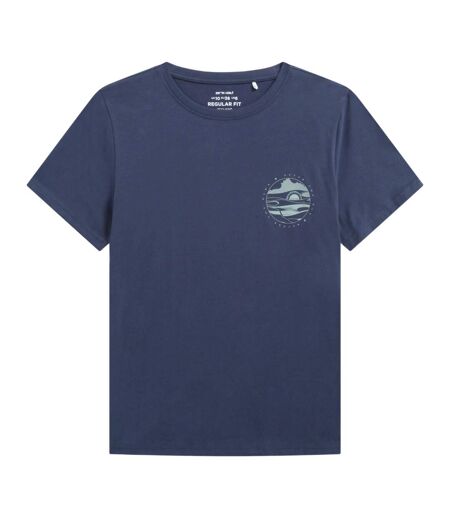 T-shirt Graphique Carina Femme Bleu Foncé Animal