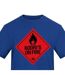 Unisex Adult Rodri Flame T-shirt Blue AWD-3