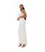 Robe Longue Femme Vieux Blanc Jack Wills-1