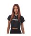 T-shirt Court Style Bloc De Couleurs Tiro Femme Noir Adidas-1