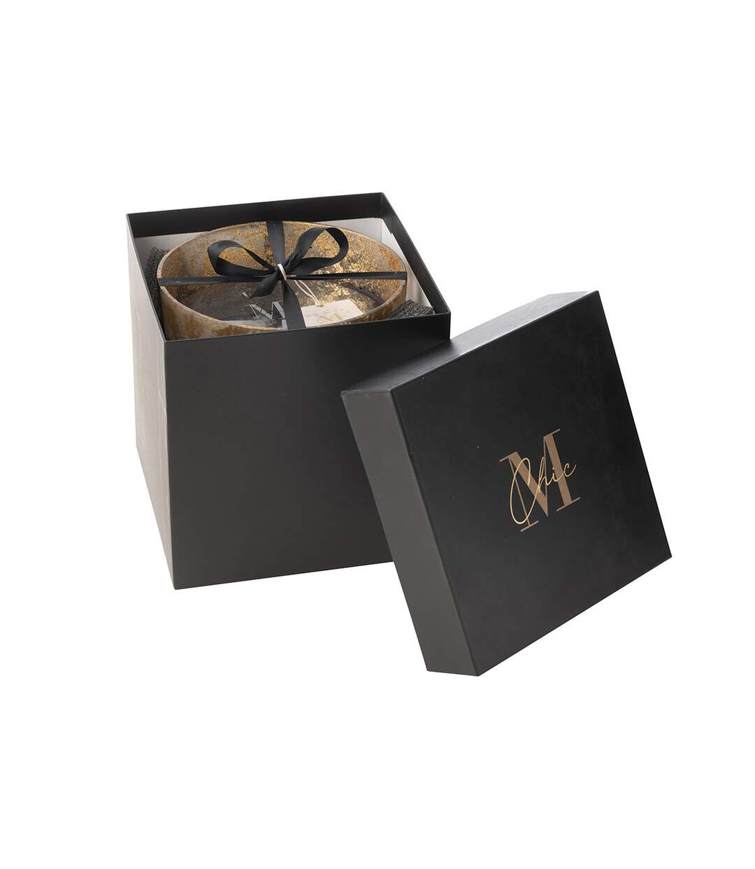 Bougie Parfumée M-Chic 21cm Oud & Amber-4