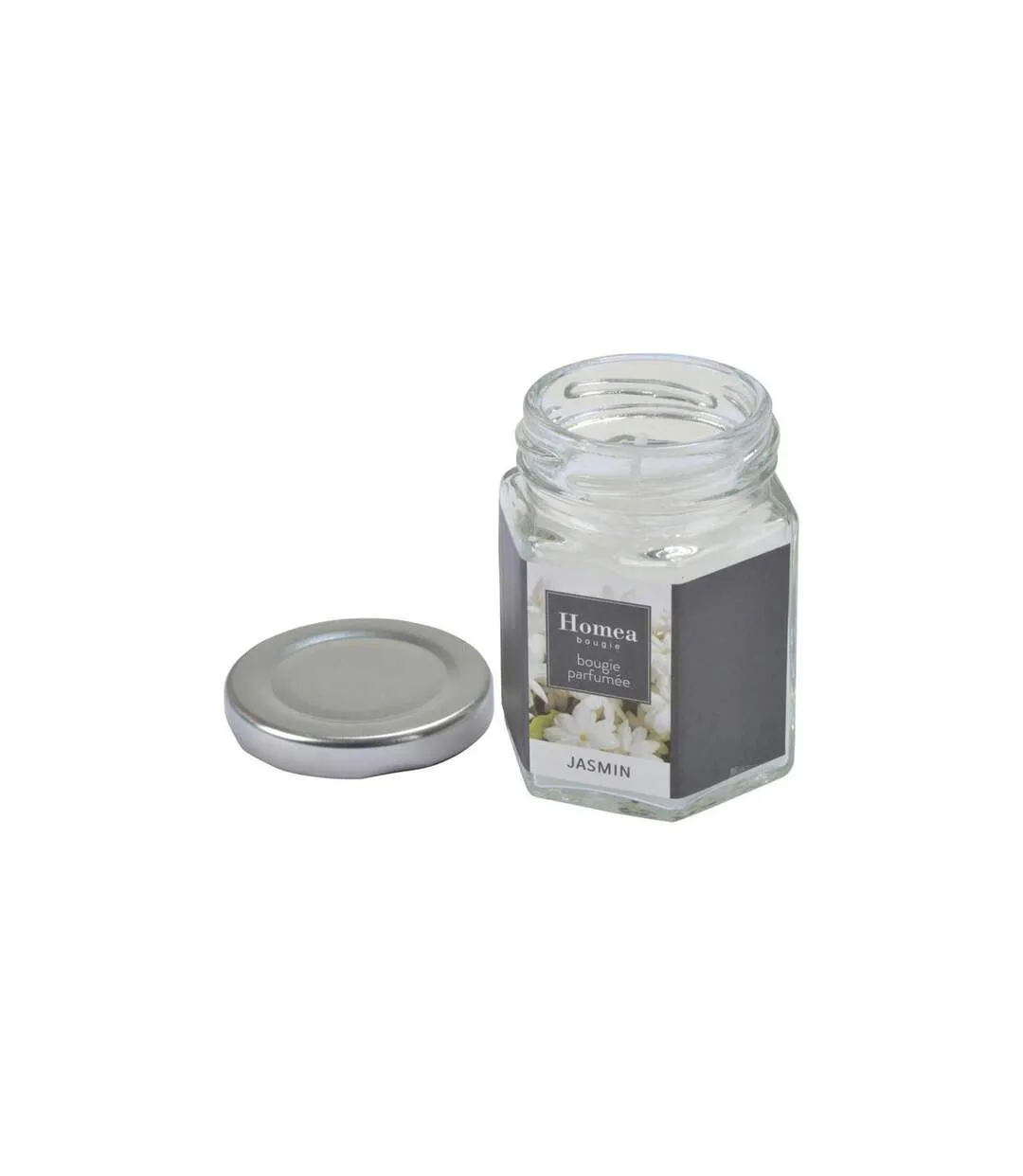 Bougie Verrine Parfumée Essentiel II 7cm Jasmin-2