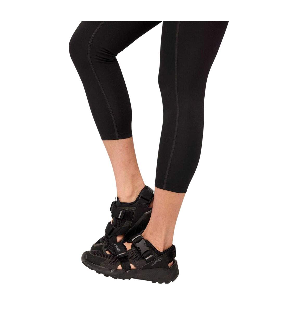 Legging 7/8 Femme Noir Girlfriend Collective-4