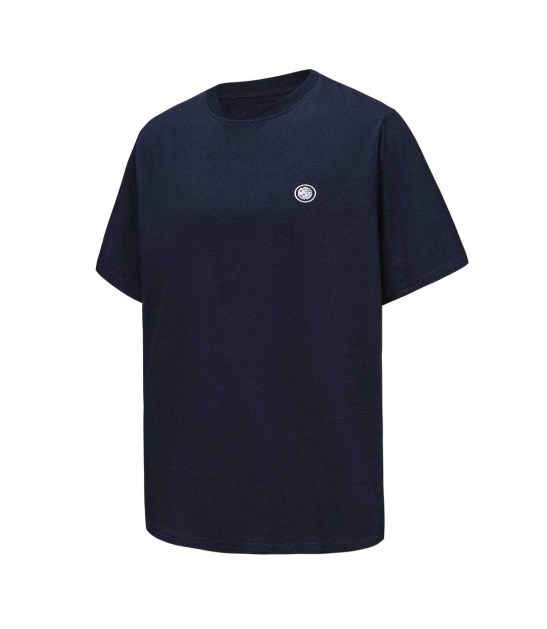 Mens Small Logo Cotton T-shirt Navy Pretty Green-3