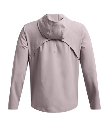 Veste À Capuche Outrun Homme Blanc Cassé Under Armour