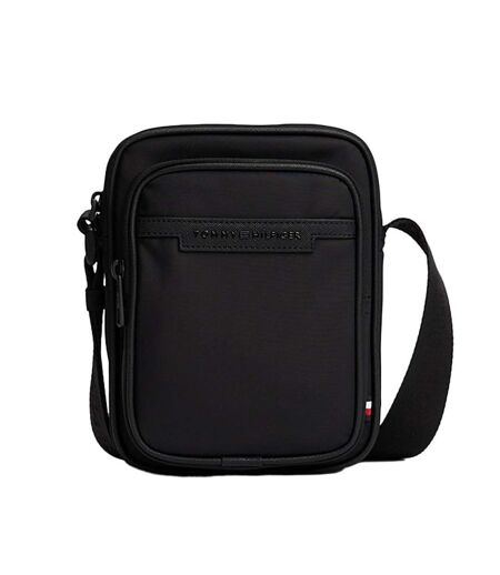 Sacoche noir tommy hilfiger repreve mini repo