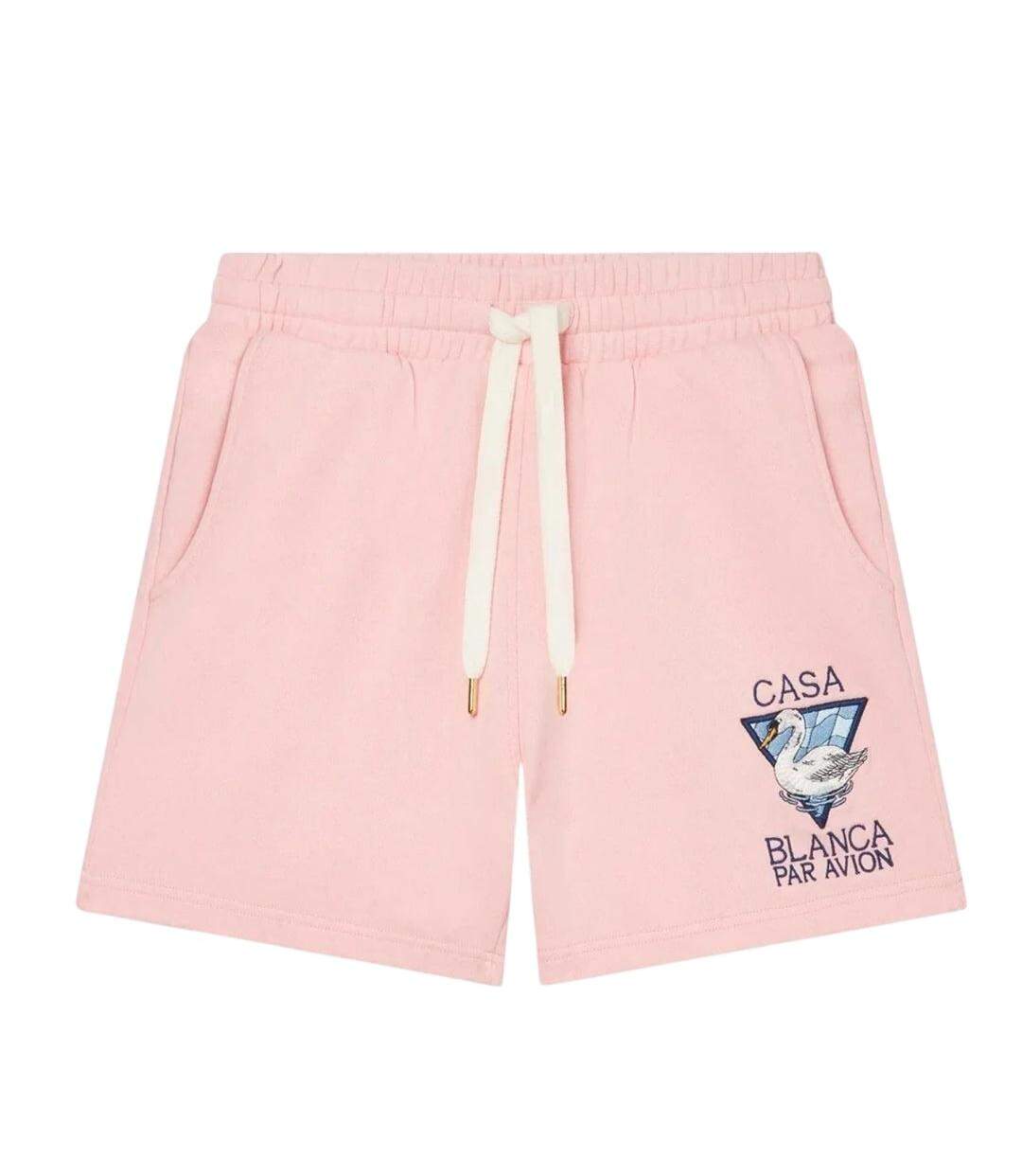 Short Tennis Motif/style Brodé Tennis Club Icon Homme Rose Casablanca-2
