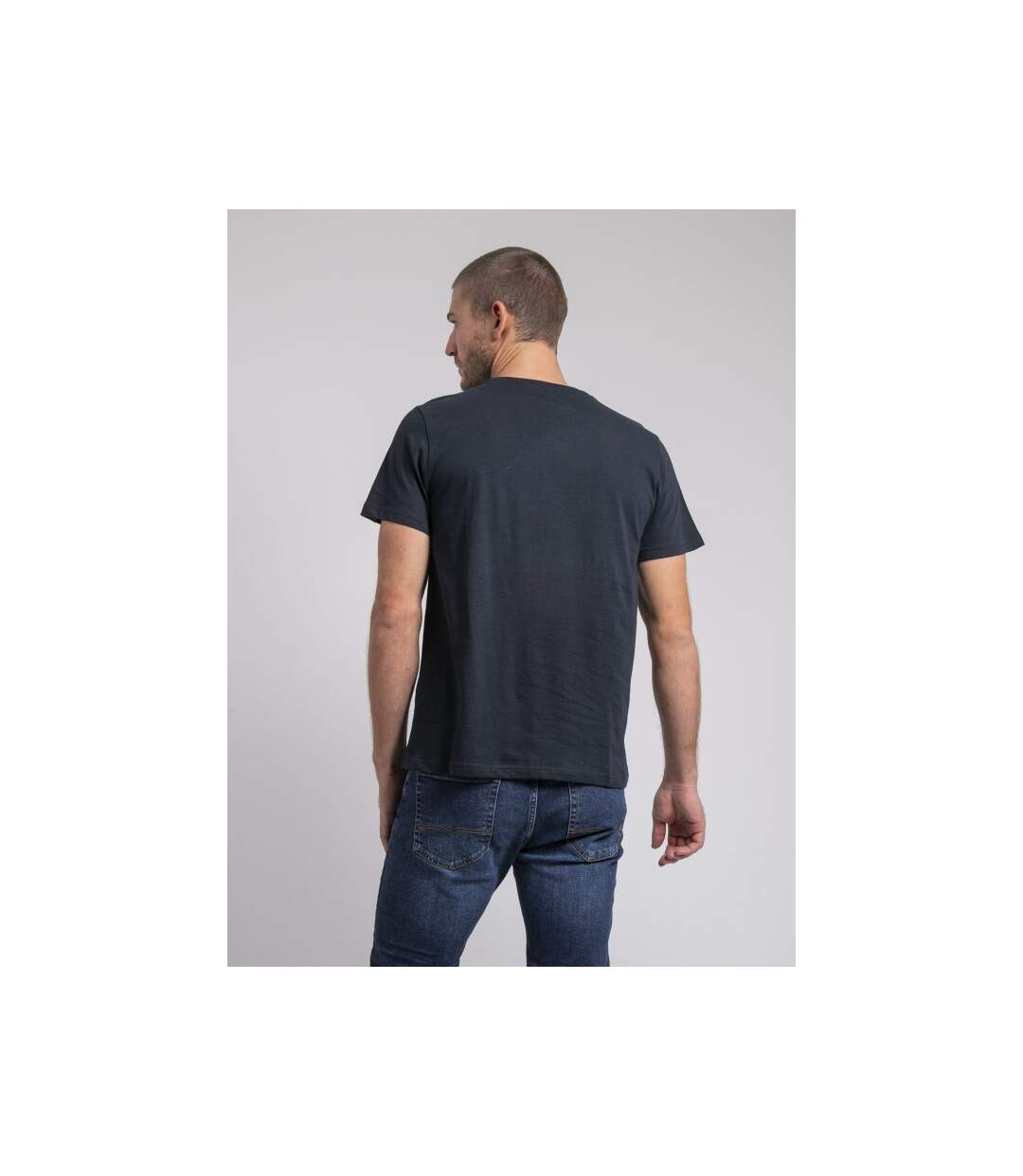 T-shirt col rond pur coton JAMYTH-2