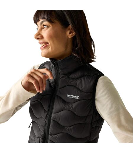 Doudoune Sans Manches Motif/style Matelassé Hydi Femme Noir Regatta