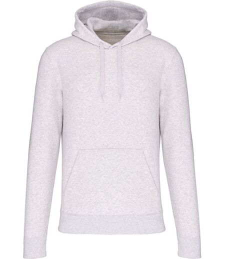 Sweat à capuche écoresponsable - Homme - K4027 - gris ash chiné