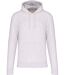 Sweat à capuche écoresponsable - Homme - K4027 - gris ash chiné