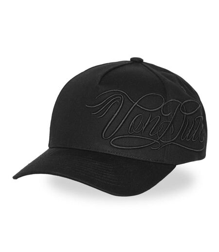 Casquette trucker avec broderie 3D côté Chi Black Vondutch