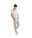 Skinnifit Mens Slim Cuffed Jogging Bottoms/Trousers (Heather Gray)
