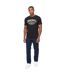 Jean Detendu Homme Lavage À Sec Crosshatch-1