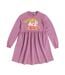 Robe À Smocks Jumping Pour Femmes/femmes Violet Clair Rainbow Brite-2
