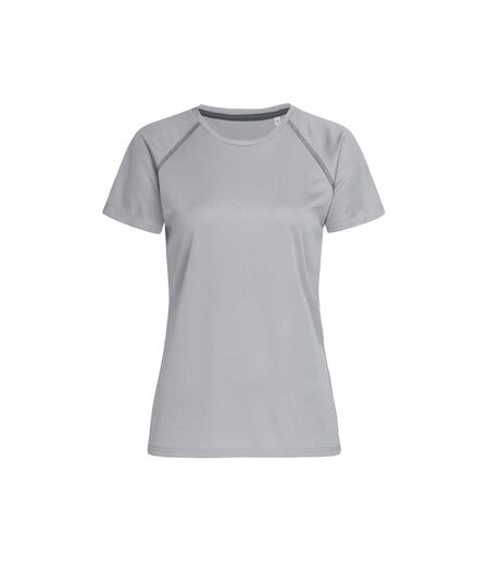 T-shirt Active Team Femme Gris Argenté Stedman