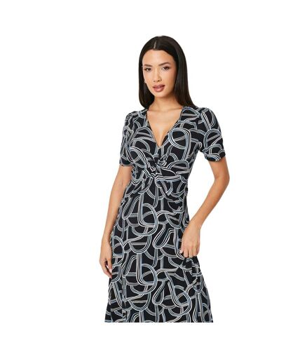 Robe mi-longue femme noir Principles