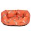 Pet products deluxe woodland hare slumber bed 61cm russet Danish Design