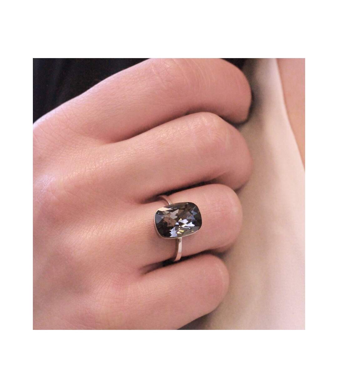 Bague Classic, Cristal d'Autriche-2
