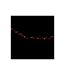 Guirlande Lumineuse Boules Bois 220cm Rouge-1