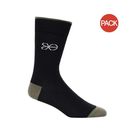 Chaussettes milato homme vert sombre Crosshatch